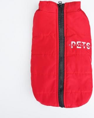 Комбинезон с замком для собак, 4XL, красный – фото 2