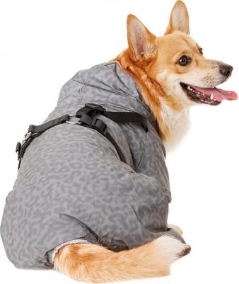Комбинезон светоотражающий для собак, 4XL, серый (унисекс)