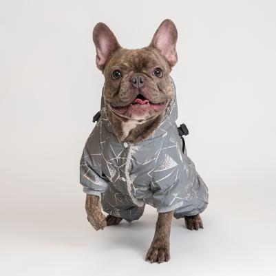 Комбинезон светоотражающий со шлейкой, 2XL, серый (девочка) 4680368401181 – фото 3