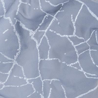 Комбинезон светоотражающий со шлейкой для собак, M, серый (унисекс) – фото 1