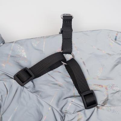 Комбинезон светоотражающий со шлейкой, XS, серый (девочка) – фото 6