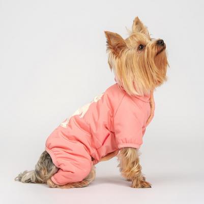 Комбинезон терракотовый с медведем девочка M – фото 2