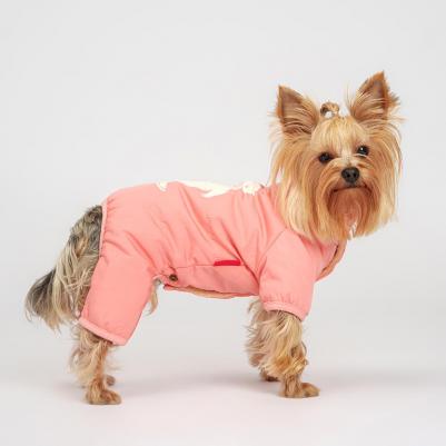 Комбинезон терракотовый с медведем девочка M – фото 3