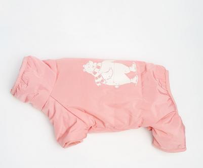 Комбинезон терракотовый с медведем девочка M – фото 5