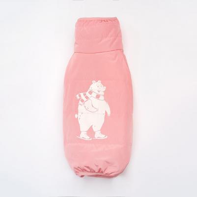 Комбинезон терракотовый с медведем девочка M