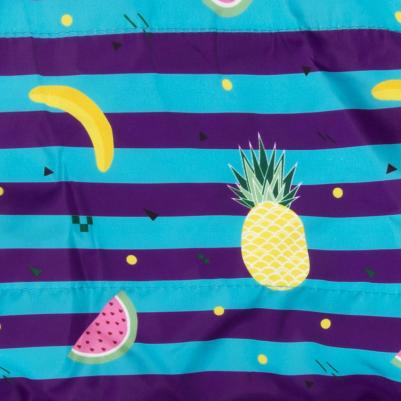 Комбинезон в полоску с фруктами для собак, 4XL, голубой (унисекс) – фото 2