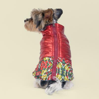 Куртка для собак на замке, XL, красная – фото 11