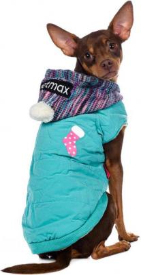 Куртка с капюшоном для собак, 2XL, голубой (унисекс) – фото 7