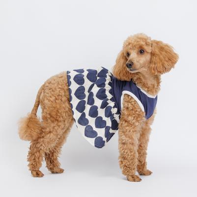 Платье для собак и кошек, XL, синее