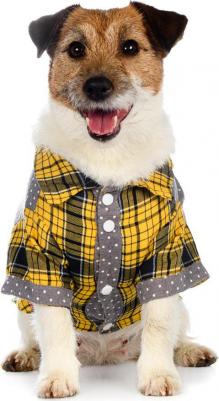 Рубашка для собак 2XL желтый (унисекс) – фото 3