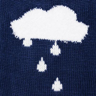 Свитер для собак, 60 см, синий с облачком – фото 4