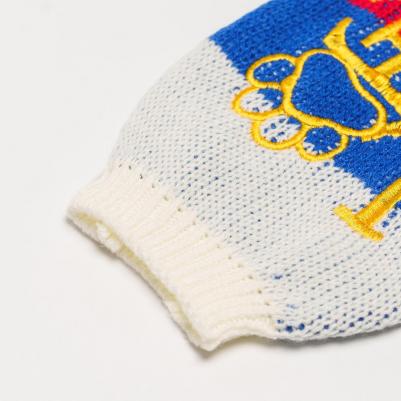 Свитер для собак Love, 3XL, сине-красный – фото 7