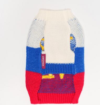 Свитер для собак Love, 4XL, сине-красный – фото 8