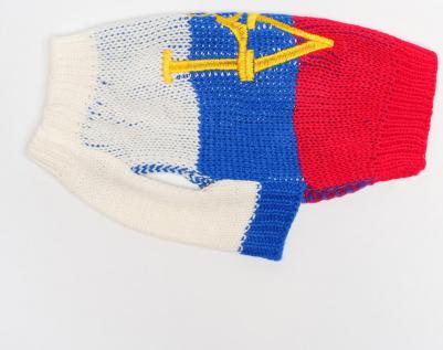 Свитер для собак Love, 5XL, сине-красный – фото 4