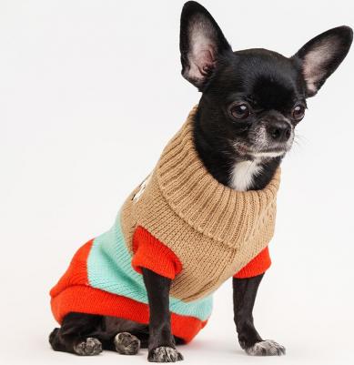 Свитер полосатый с овечкой для собак, 4XL – фото 1