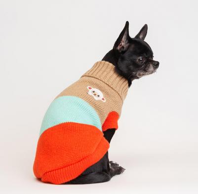 Свитер полосатый с овечкой для собак, 4XL – фото 6
