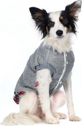 Толстовка для собак 3XL серый (унисекс) – фото 3