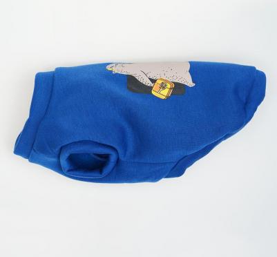 Толстовка с медведем для собак, 3XL, синий – фото 4