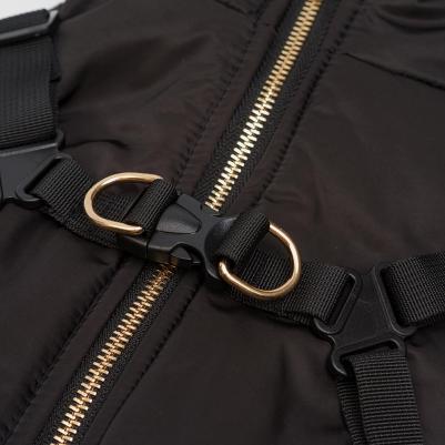 Комбинезон черный на замке со шлейкой M – фото 5