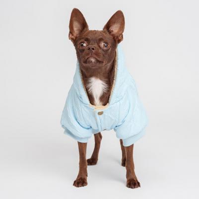 Комбинезон для собак, L, голубой (мальчик)