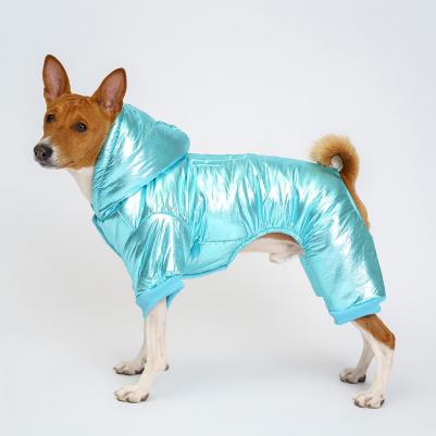 Комбинезон голубой металлик L – фото 6