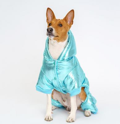 Комбинезон голубой металлик L – фото 7