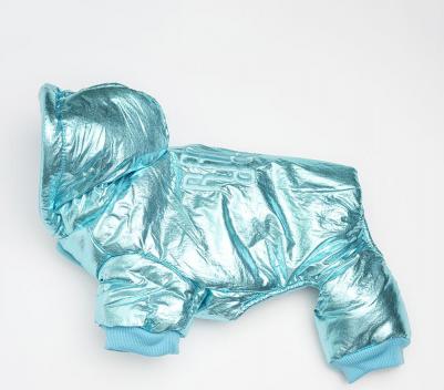 Комбинезон голубой металлик M – фото 5