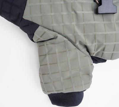 Комбинезон на замке для собак, M, зеленый – фото 6