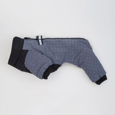 Комбинезон на замке для собак, S, синий – фото 3