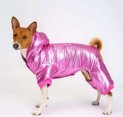 Комбинезон розовый металлик девочка 2XL