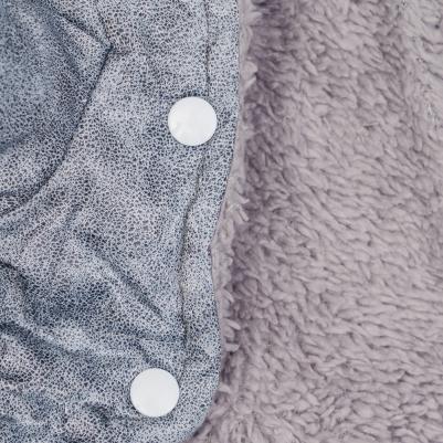 Комбинезон с капюшоном для собак, XL, серый – фото 5