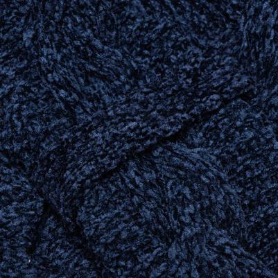 Комплект из шенилла для собак, шапка 18х16 см, шарф 60х8 см, графитовый – фото 2