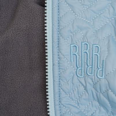 Куртка на замке для собак, 2XL, голубая – фото 6