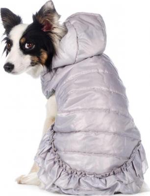 Куртка-платье для собак 3XL серый (девочка) – фото 6