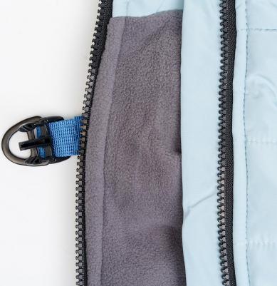 Куртка со шлейкой для собак, 3XL, голубая – фото 5