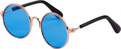 Очки солнечные для собак и кошек, голубые