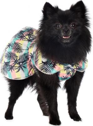 Платье для собак с листьями XL зеленый (унисекс) – фото 2