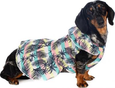 Платье для собак с листьями XS зеленый (унисекс) – фото 5