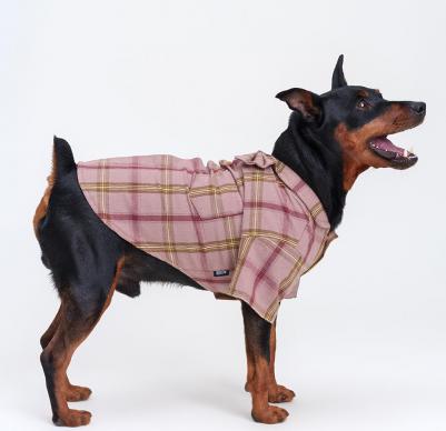 Рубашка красная с бантом L – фото 4