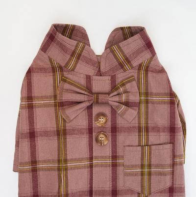 Рубашка красная с бантом XS – фото 6