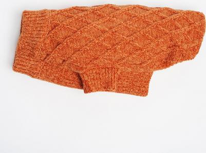 Свитер из шенилла для собак, 4XL, желтый – фото 8