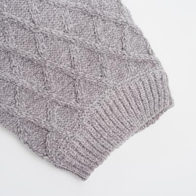 Свитер из шенилла для собак, 5XL, серый – фото 2