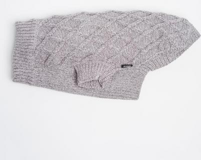 Свитер из шенилла для собак, 5XL, серый – фото 8