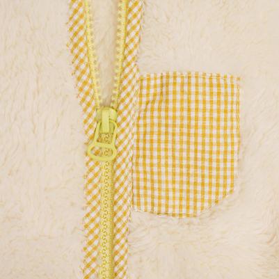 Жилетка-пальто на замке для собак, 5XL, желтый – фото 2