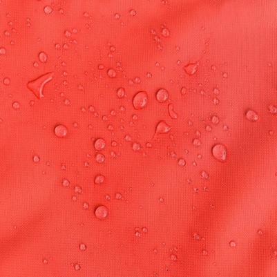 Дождевик для собак без подкладки с воротником-капюшоном Басенджи красный – фото 8