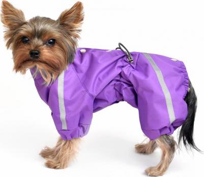 Комбинезон для собак Фифти, женский, фиолетовый, M, длина спины 27 см – фото 7