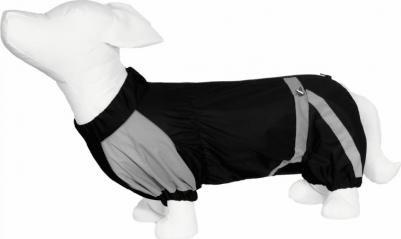 Комбинезон для собак Грайнд, мужской, черный, XL, длина спины 48 см