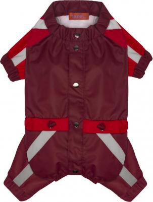 Комбинезон для собак Манул, мужской, красный, XL, длина спины 36 см – фото 1