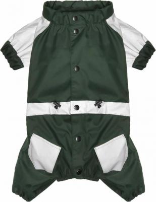 Комбинезон для собак Оллибоди бело-зеленый M мальчик – фото 1
