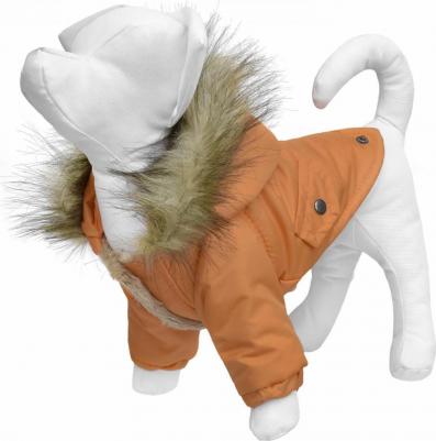 Одежда для собак Флам парка оранжевая зимняя, длина спины 25-26см – фото 2